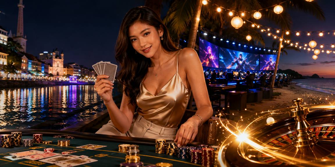 Permainan Live Casino dengan Dealer Sebenar